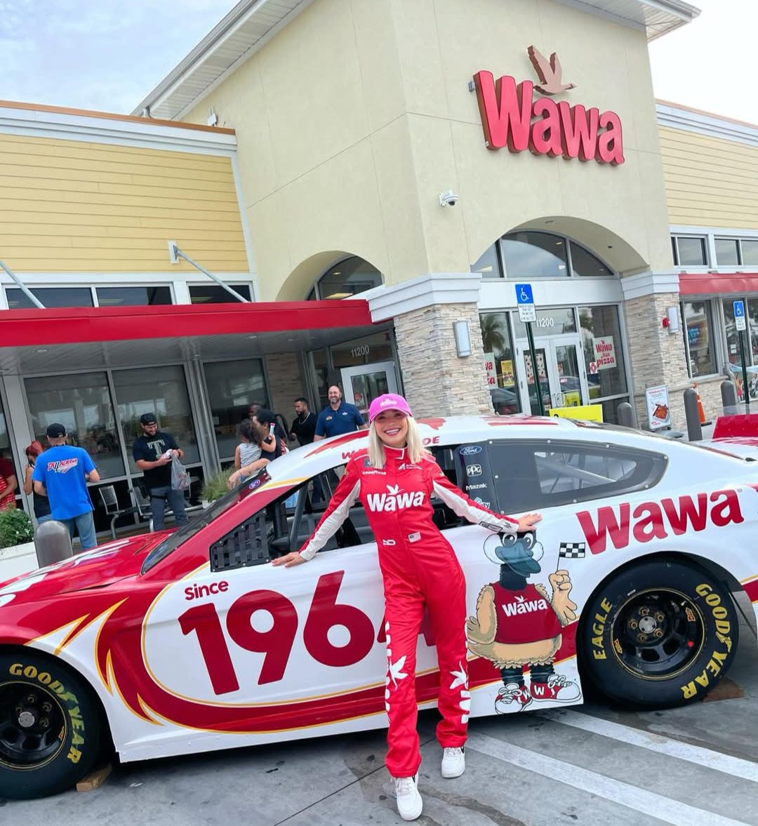 GA_Sports_Support_etc. (@gasportstars) on Twitter photo 🏁 For those around Daytona Beach, FL Aug 21. Meet & greet opportunity at <a href="/Wawa/">Wawa</a> with the driver of the 92 Xfinity racecar, Natalie Decker. Bring your <a href="/PaniniAmerica/">Panini America</a> cards for her to sign.
<a href="/CardPurchaser/">Card Purchaser</a> 🏁 For those around Daytona Beach, FL Aug 21. Meet & greet opportunity at <a href="/Wawa/">Wawa</a> with the driver of the 92 Xfinity racecar, Natalie Decker. Bring your <a href="/PaniniAmerica/">Panini America</a> cards for her to sign.
<a href="/CardPurchaser/">Card Purchaser</a>