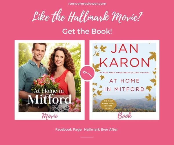 RomComReview1's tweet photo. The novel #AtHomeInMitford by #JanKaron was released in 1996 (there are several books in the series) but didn't become a #HallmarkMovie until 2017!
BUY THE BOOK: https://t.co/EaoIzmoKBT
The movie is available on Hallmark+. https://t.co/OD630BmDvz