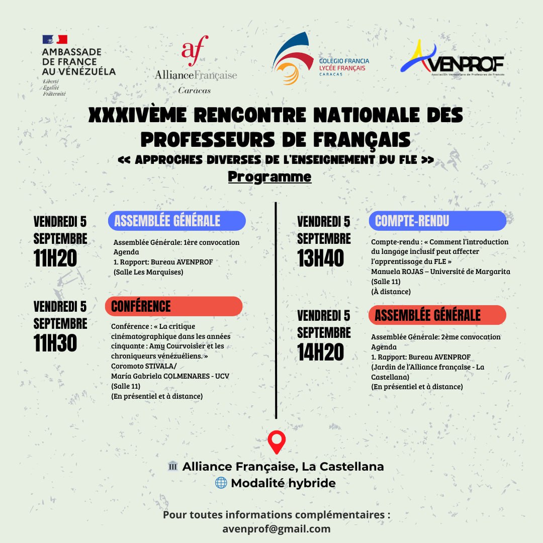 avenprofoficial's tweet photo. 🌍 Modalité hybride : en présentiel ou à distance, choisissez ce qui vous convient !  

➡️ Inscription obligatoire via le lien:  https://t.co/l9uAg54iRr

Ne tardez pas, rejoignez-nous pour cette aventure pédagogique et culturelle ! https://t.co/SsuJvr2sNi