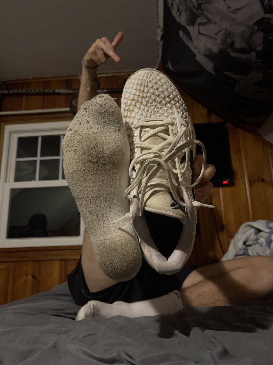 Post volleyball and i tore through the other shoes, the smell of my feet could kill you. who wants to buy me new shoes???? #toes #soles #feetworshi̇p #feetfetısh #feetِ  #foot #footfetısh #footworship