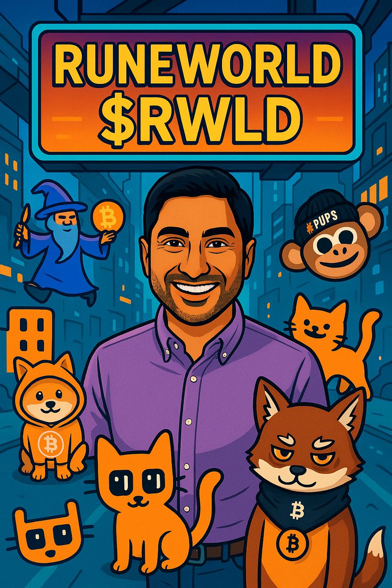 🚨 MEME CONTEST 🚨

#Runeworld needs more memes.

Win $50 USD in BTC for the best $RWLD meme!! 

To enter:

1. Like and Repost.

2. Comment with your meme entry, picture or video. 

3. Entry must include "Runeworld" and $RWLD in the meme. Bonus points if you include <a href="/radfi_btc/">radFi</a>