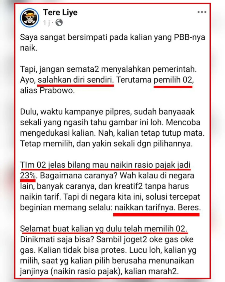 DenmasSojo's tweet photo. @awesomeposted Selamat kepada pemilih 02 https://t.co/yfR70HJTdg