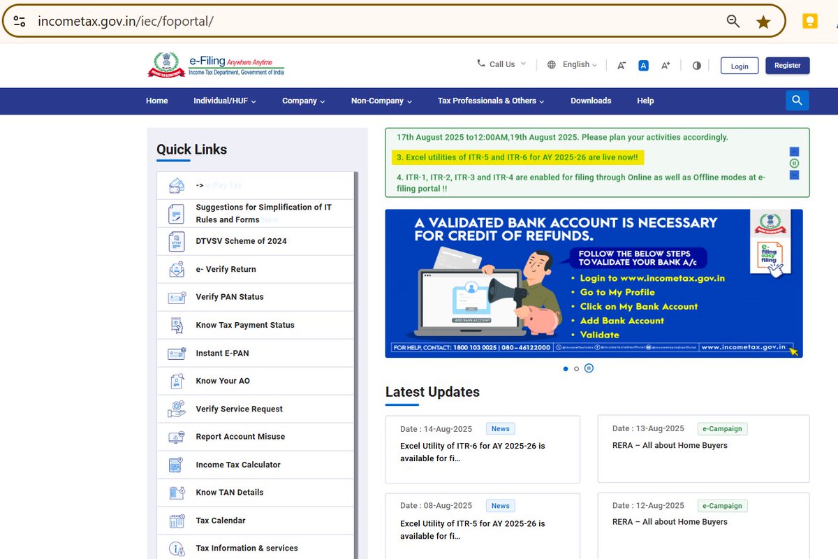 Income Tax India tweet media