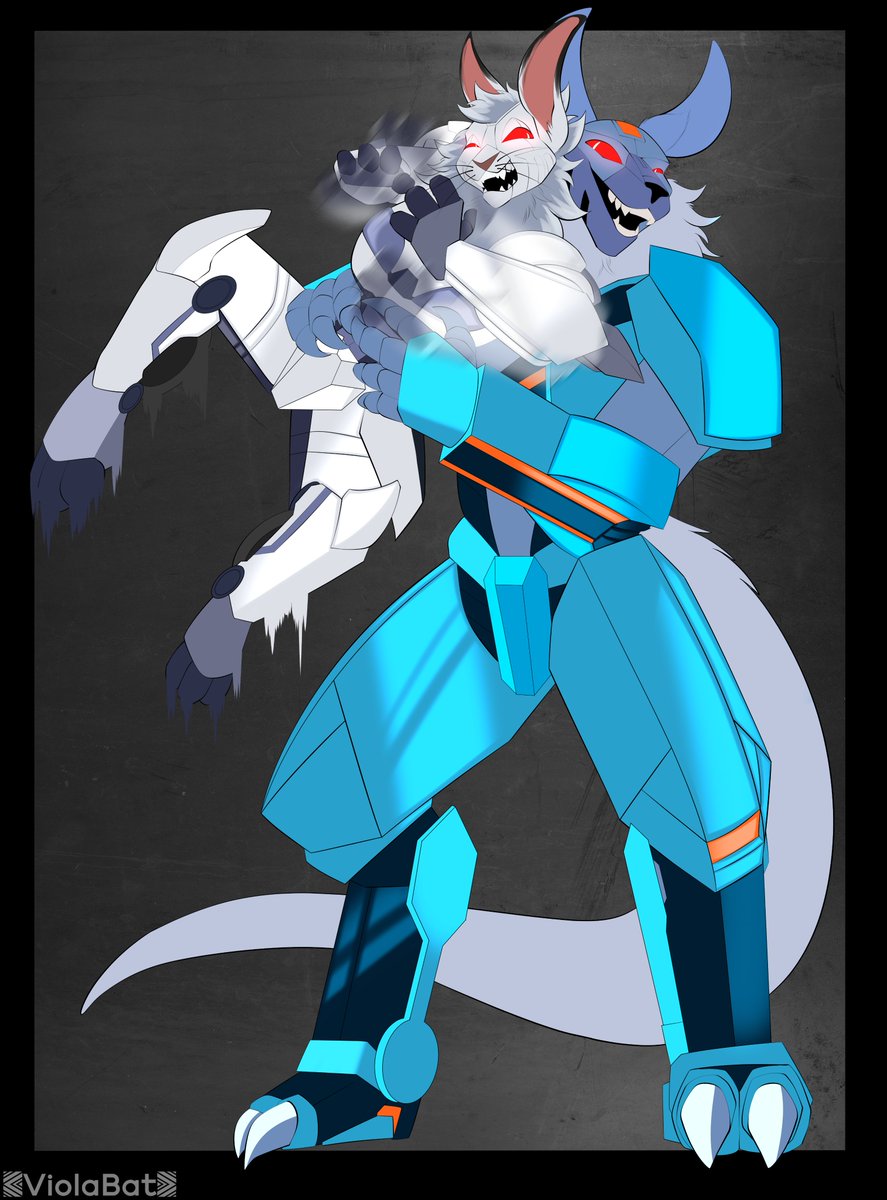 Look at this grumpy-bot~
For <a href="/larkrencean/">Larkrencean</a>