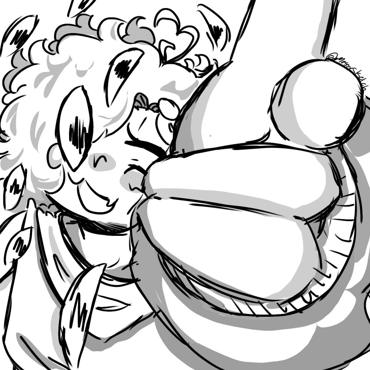 Messy_Sketch_'s tweet photo. Bang!

#art #sona #artsona #oc https://t.co/77aYoOc0xT
