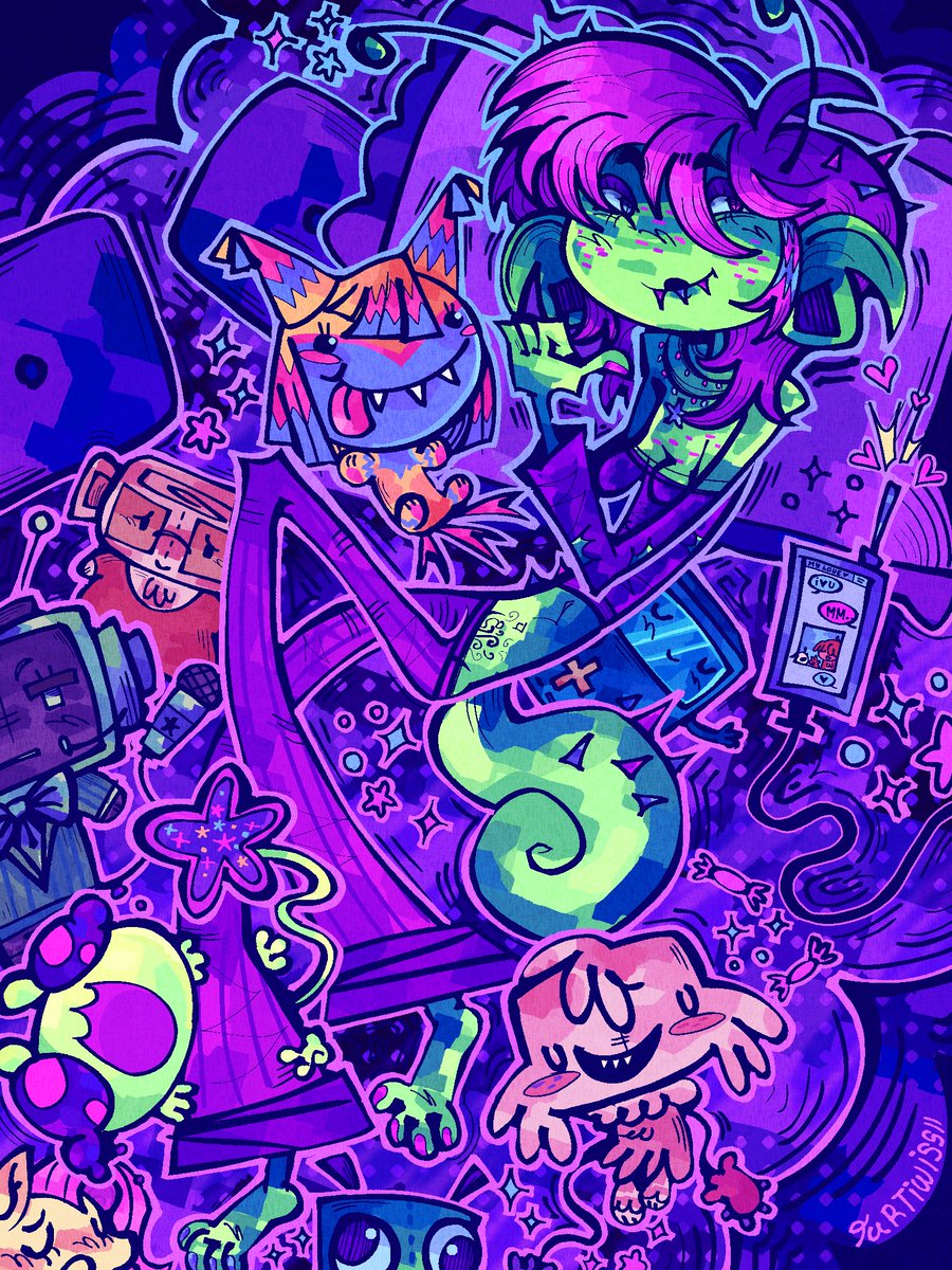 First background drawing i made after a long time..
#dandysworld #adventuretime #invaderzim #mylittlepony