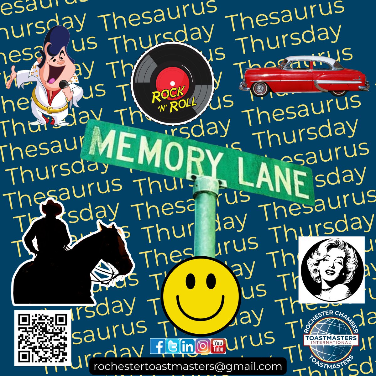 Thesaurus Thursday - If you’re feeling “Nostalgic” - chances are your mind is on Memory Lane (def) A wistful desire to return in thought or in fact to a former time in  life #toastmasters #rochmn  #mn #rochester_mn  #publicspeaking #wordofday #toastmastersinternational #nostalgia