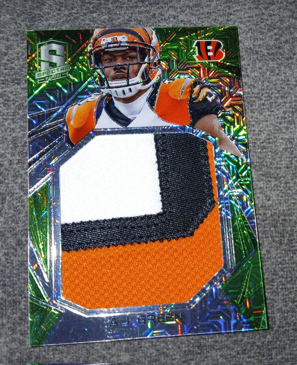 Chip Snackson (@csnackson) on Twitter photo <a href="/CardPurchaser/">Card Purchaser</a> got some mail! Game used A.J. Green patch /25! Dope! Game used, that's all I know! <a href="/CardPurchaser/">Card Purchaser</a> got some mail! Game used A.J. Green patch /25! Dope! Game used, that's all I know!