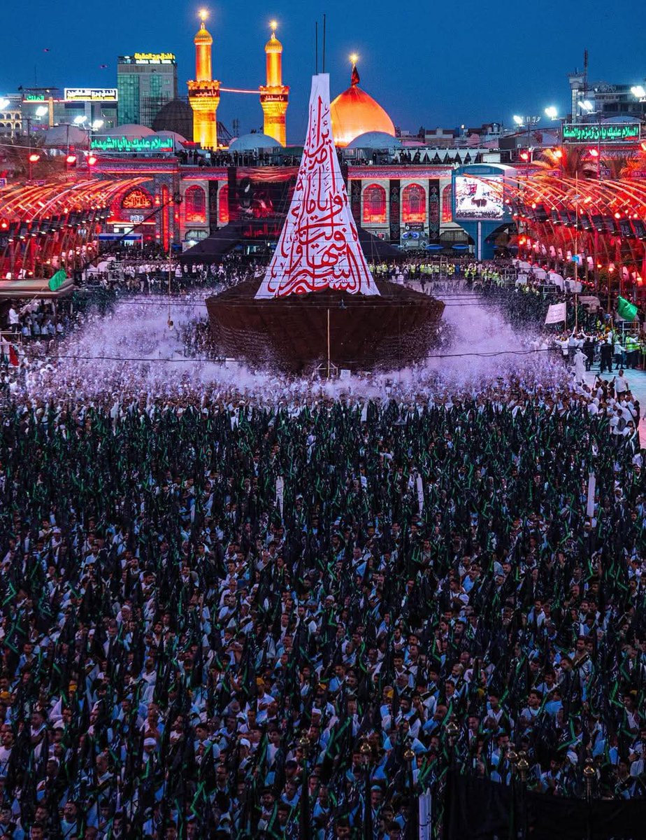 Shabir673's tweet photo. “Indeed, Hussain is the lamp of guidance and the ship of salvation.”
— Prophet Muhammad (PBUH) https://t.co/AzRZXhuFY8