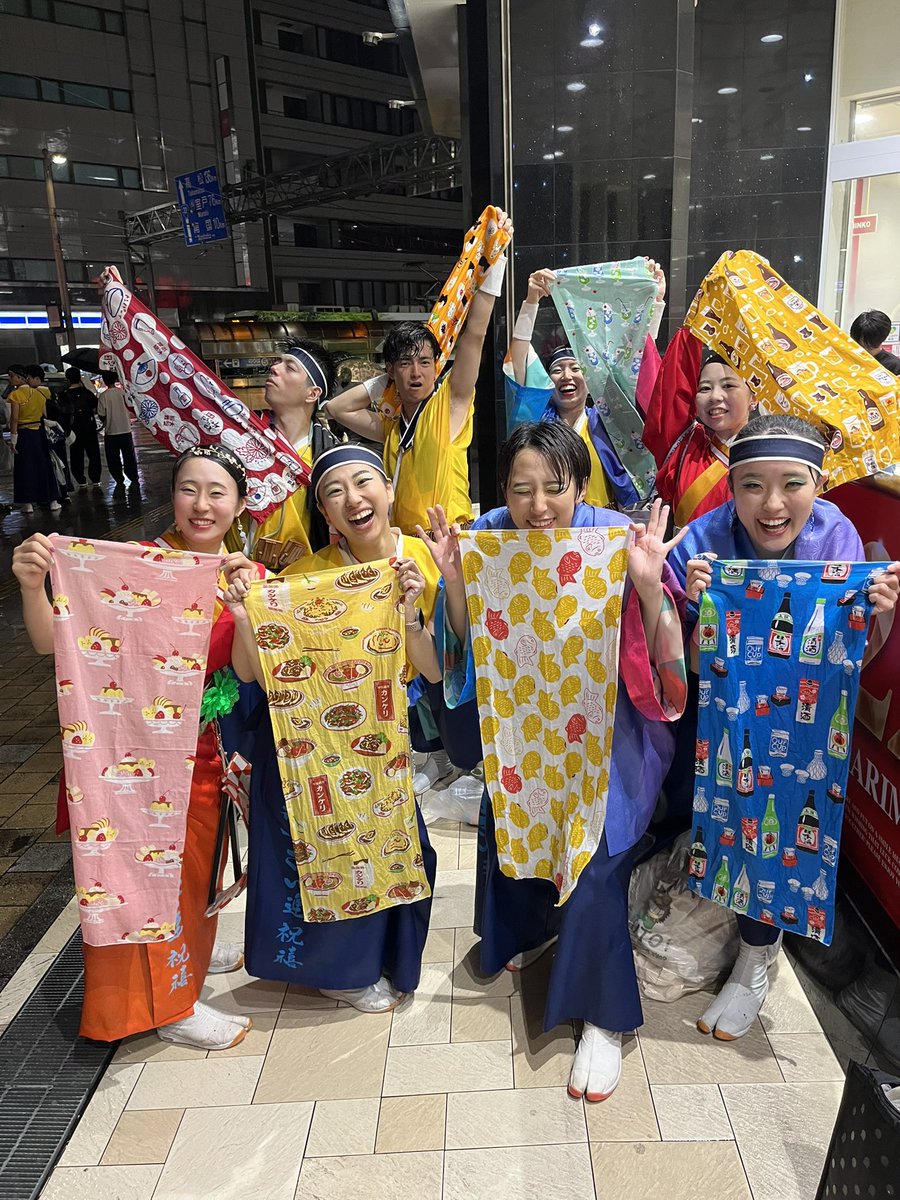 attttimi's tweet photo. 第72回よさこい祭り走り切りました！
大好きなメンバーと大好きな場所で、踊れる幸せを改めて噛み締め、幸せすぎるよさこい祭りでした🥺...！！
支えてくれた皆様、応援してくださった皆様本当にありがとうございました😭！また来年！
#バンブル高知 https://t.co/jmRX8KFsUw
