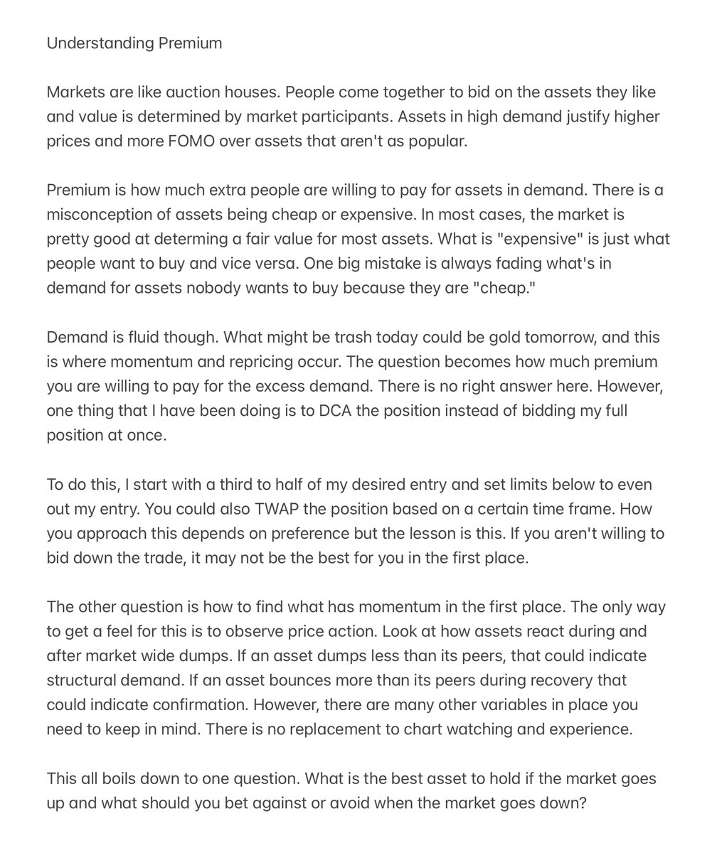 Understanding Premium