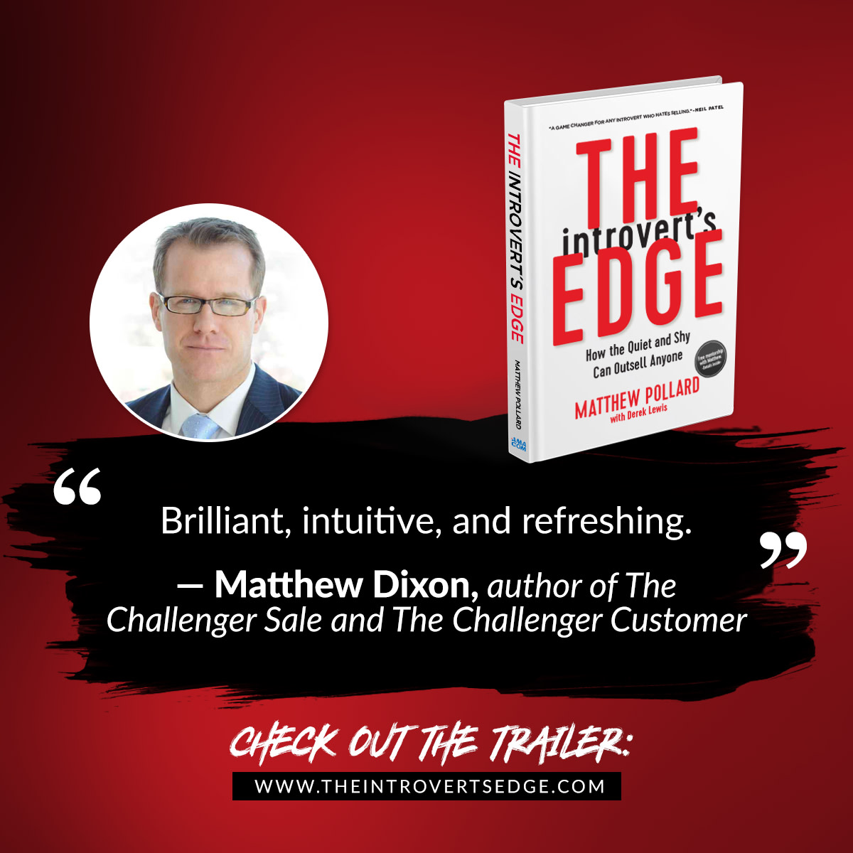 Matthew Pollard, CSP (@matthewpollard_) on Twitter photo Thanks to @matthewxdixon, a true expert on effective #sales solutions, for this awesome review. Honored! #introvert grow.lk/2EMnncX <--more @harpercollins <a href="/hcleadership/">HarperCollins Leadership</a> Thanks to @matthewxdixon, a true expert on effective #sales solutions, for this awesome review. Honored! #introvert grow.lk/2EMnncX <--more @harpercollins <a href="/hcleadership/">HarperCollins Leadership</a>