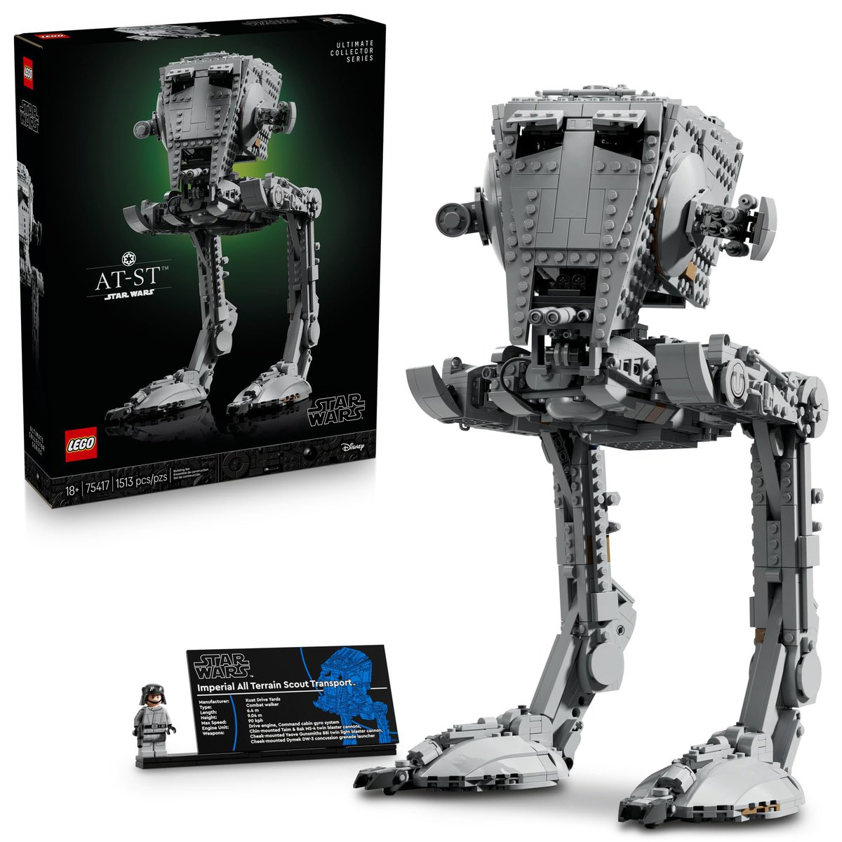 LEGOBrickBros's tweet photo. In Stock: AT-ST!
🧱 https://t.co/04Z5UwPkFs
#ad #LEGO #StarWars #ATST https://t.co/gp5jFSAReK