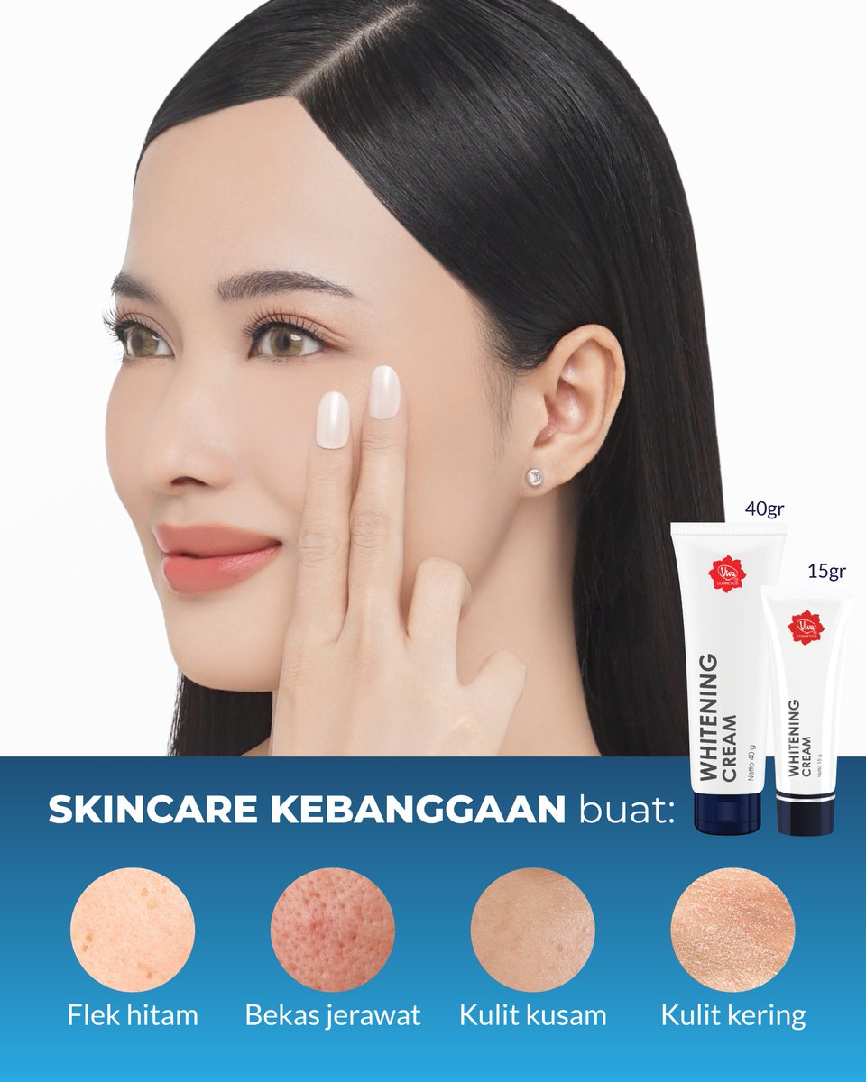 Jujurlyyyyyyy #VivaWhiteningCream ini definisi the best skincare yang gapernah bisa pisah sama vivamin 🤤😱

Makanya vivamin make a magiccccc kalau sekarang #VivaWhiteningCream udah ada ukuran jumbo, biar puas pakenyaaa! ✨😍