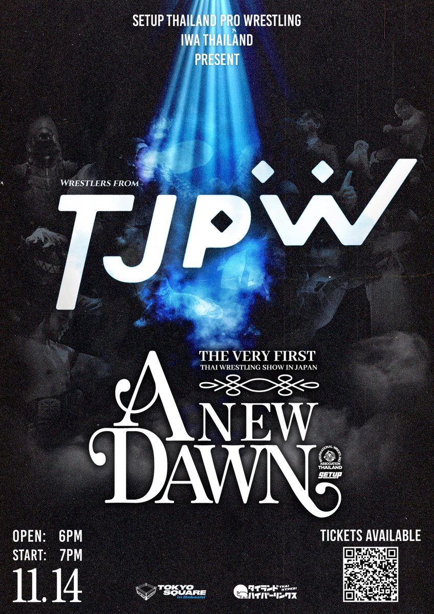 👑【お知らせ】TJPWがA NEW DAWNに参戦！

🔗 TICKET : tinyurl.com/3xb7k3ch

※チケット購入サイトは日本語を含む多言語に対応しています