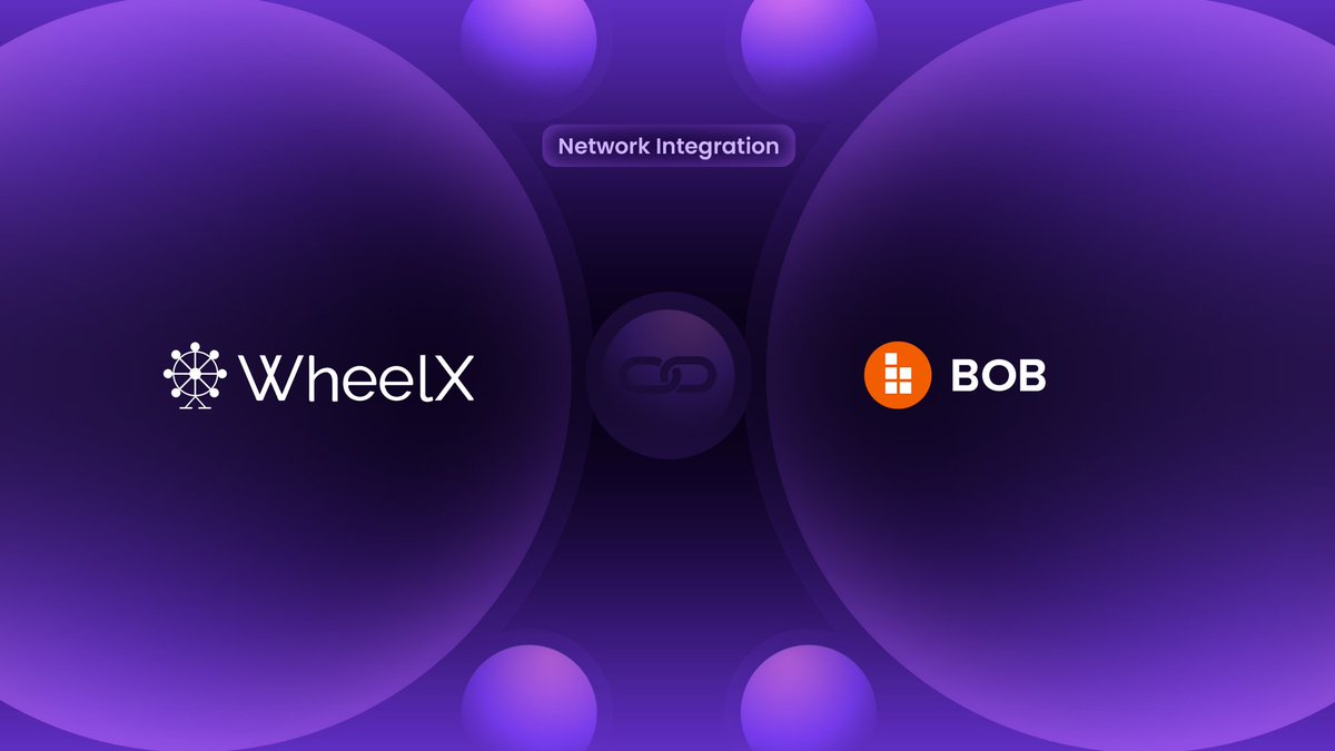 🎡 We're thrilled to announce the integration with <a href="/build_on_bob/">BOB</a> , the Gateway to Bitcoin DeFi.

🆓 You can now cross-chain swap any token from other networks to #BOB with 0 fees!

👉Bridge &amp; swap to explore #Bitcoin DeFi: wheelx.fi/?from_chain=84…