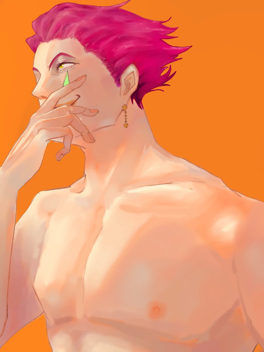 青い果実を見つけた時のヒソカ

#hxh
#ヒソカ