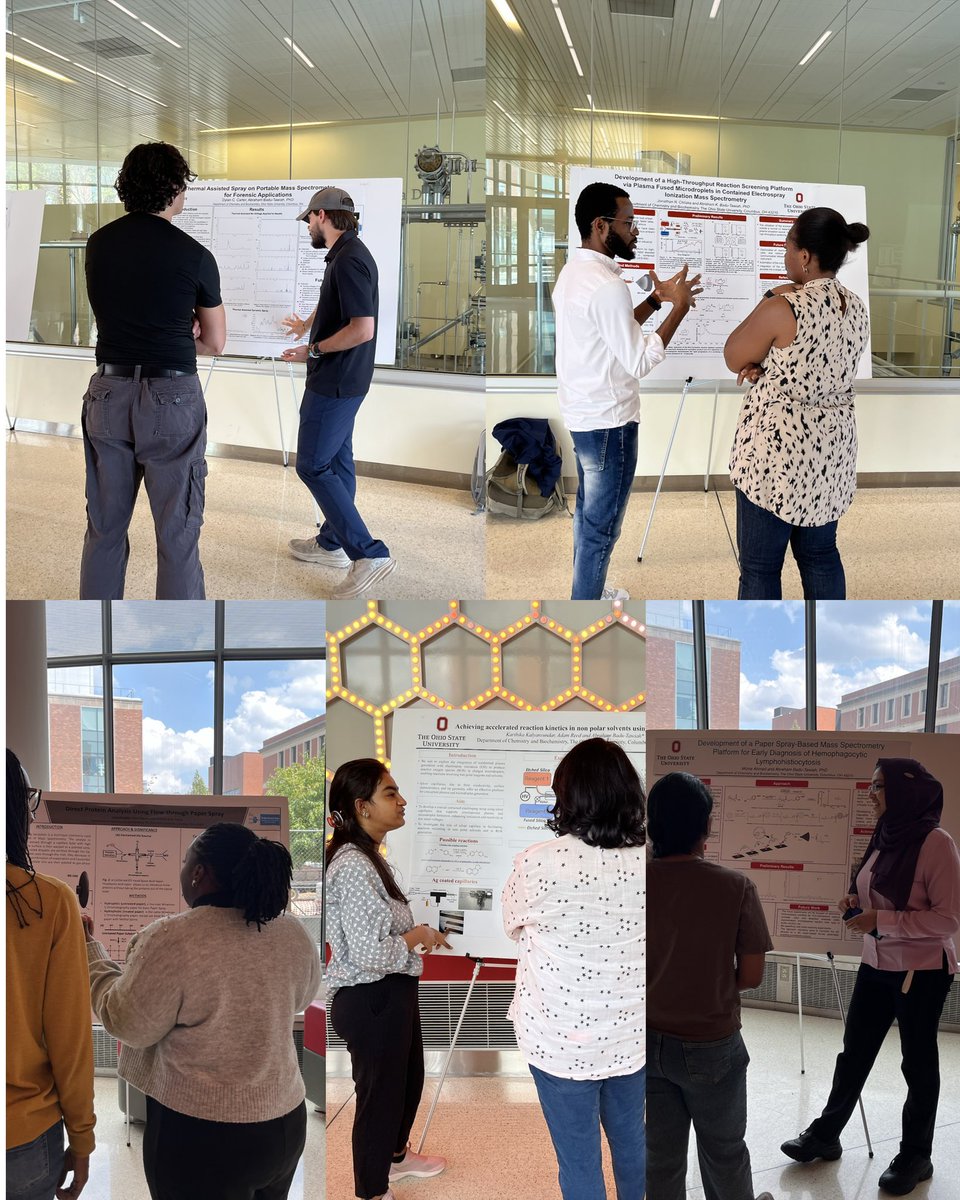 Proud of our juniors for rocking the Analytical Division First-Year Oral Posters! 💡👏 Keep pushing boundaries in your research!

#AnalyticalChemistry #MassSpecLab #Buckeyes #OhioState