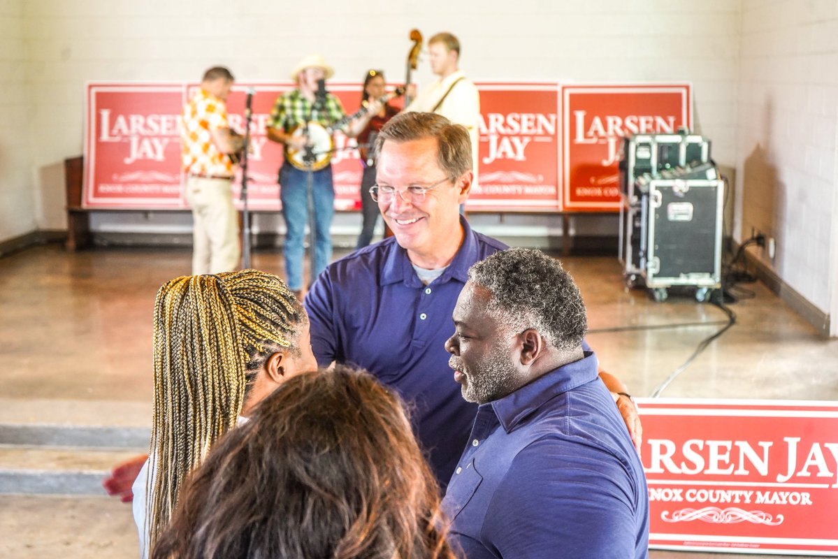 Speaker Cameron Sexton (@csexton25) on Twitter photo Strong crowd in Knoxville supporting my friend <a href="/LarsenJay/">Larsen Jay</a> for Knox County Mayor! I’m honored to support him and his campaign in this race. Strong crowd in Knoxville supporting my friend <a href="/LarsenJay/">Larsen Jay</a> for Knox County Mayor! I’m honored to support him and his campaign in this race.