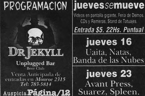 Buenos Aires, mediados de los 90