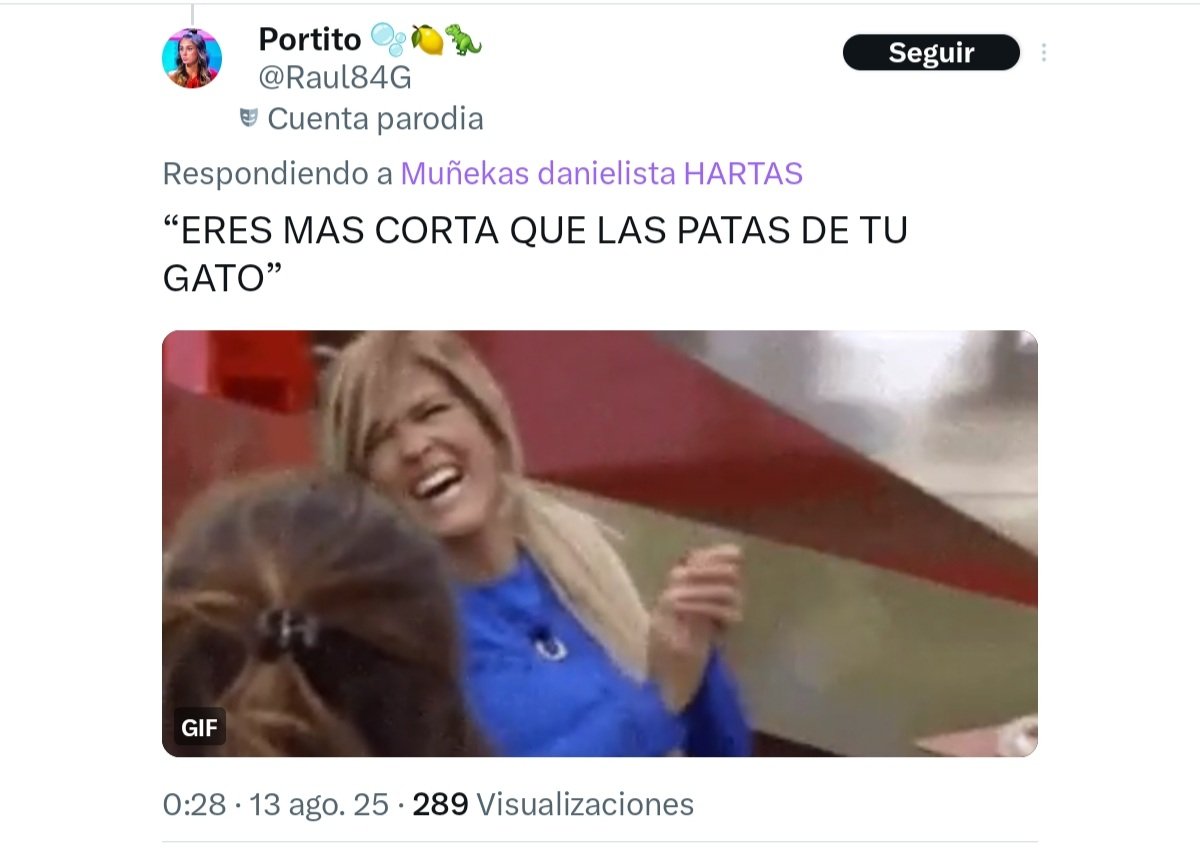 scal19's tweet photo. No me parece normal como atacaron a Daniela el otro día tus fans @Maiibenedicto por poner unas caras riéndose de ella misma. Pero esta gente tiene que liar todo... Me da rabia porque saben que Daniela es muy impulsiva y la han querido provocar hasta metiéndose con Shadow. https://t.co/LHWnA1gujl
