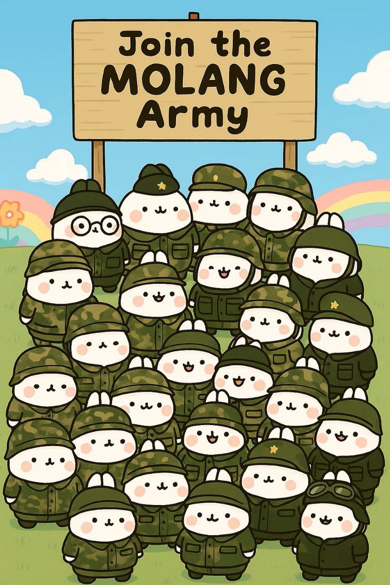 Molang_Bonk's tweet image. $Molang gang is on a mission
Assembling stronger than ever
Watch what comes next 🚀