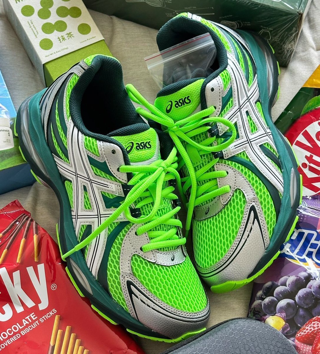 ASICS Gel-Sekiran ‘Green Gecko' 🐸

bit.ly/4lgxVB6