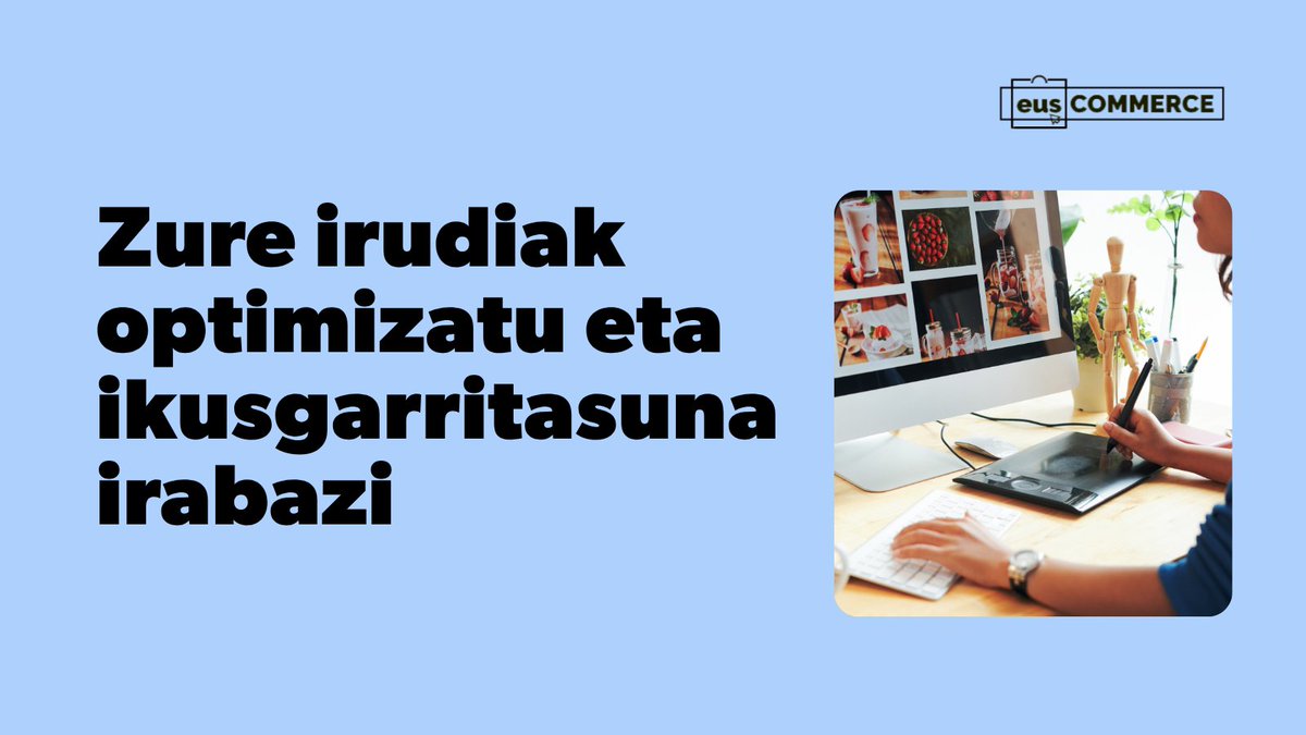 eusCOMMERCE's tweet image. 👀 Zure produktuak irudi bakar batekin aurkitu nahi dituzu? Bilaketa bisuala merkataritza online-a aldatzen ari da. Optimizatu zure argazkiak eta irabazi ikusgarritasuna aholku hauekin.

👉 zurl.co/UKGWH 

#eusCOMMERCE