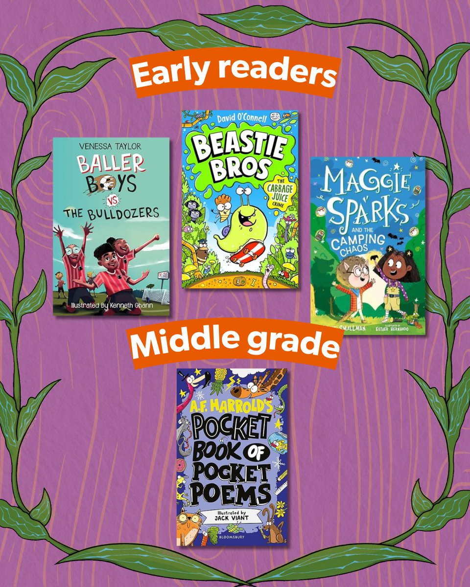 Find the fun with this week’s #StoryGarden booklist theme: Humour, Mischief &amp; Everyday Magic - Cheeky adventures, everyday magic, and laugh-out-loud tales.

Head to your library or explore the books here 👉️ bit.ly/41ZHlL0
#SummerReadingChallenge