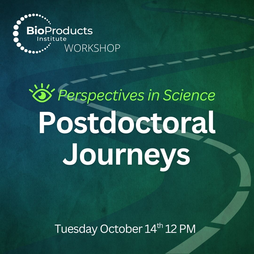 Join us to explore the inspiring stories behind #biobased #innovation 🌱. At the next #EDII #Workshop, #postdocs will share their research, challenges, and #career journeys 💡 - sparking conversations that connect, open new perspectives, and help us grow together as a #research
