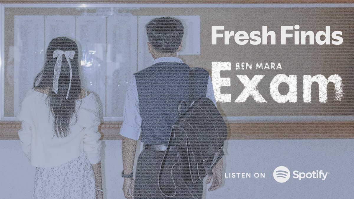 DNAMusicPh's tweet photo. Sa dami nang aking gawin, binabalewala mo pa rin ~ ♫♪
'Exam' ni Ben Mara ay nakabilang sa Fresh Finds Philippines playlist ng @SpotifyPH!
Listen here:
https://t.co/KACWYxO7VM
Lyric Video:
https://t.co/uAc6iuBV32
#BenMara #Exam #DNAMusic https://t.co/0XTpNxKxSz