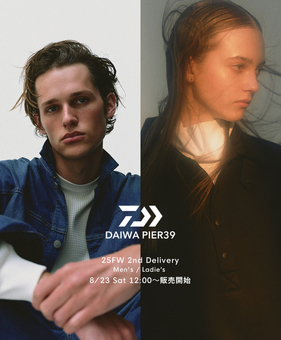 bingoya_shop's tweet photo. 📢告知

2025年8月23日（土）正午より、25FW DAIWA PIER 39 2nd DeliveryをBINGOYAにて販売します！！
https://t.co/WOkmAVot0L

販売店舗：オンラインストア、SUPERSHOP鳥取店、出雲店

まだまだ暑い日が続きますが、秋商品を見るとなんだかワクワクしますね！是非ご期待ください。

#DAIWAPIER39 https://t.co/G39dFd12KC