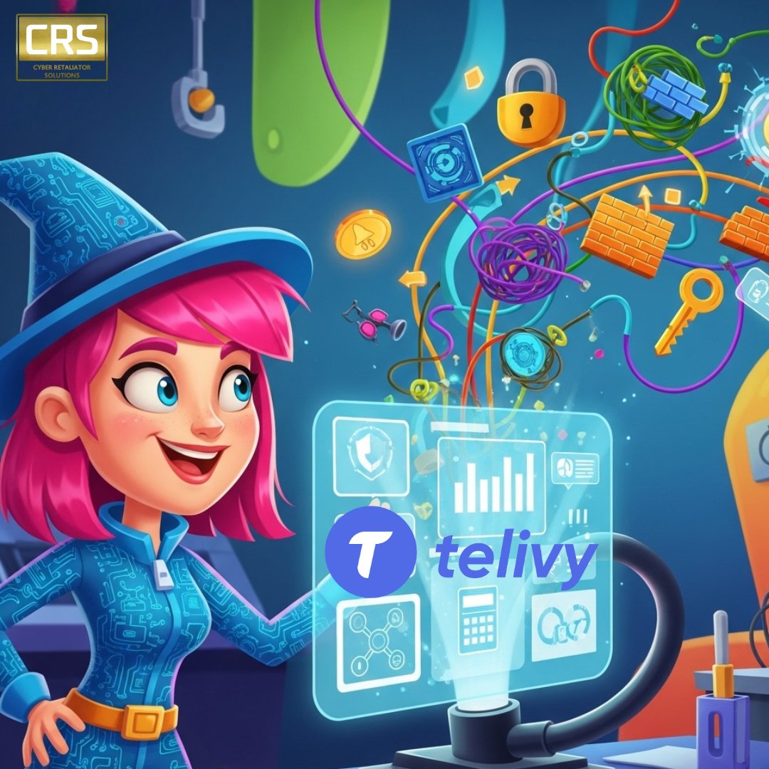 ow.ly/cFoN50WFaif Tired of fragmented security? Telivy is your single pane of glass! 👓 Automate security, get critical alerts, &amp; quantify risk. Easy deploy on Windows/Mac, cloud/client/external
#AlwaysWinning #CyberRetaliatorSolutions #CRS #Telivy