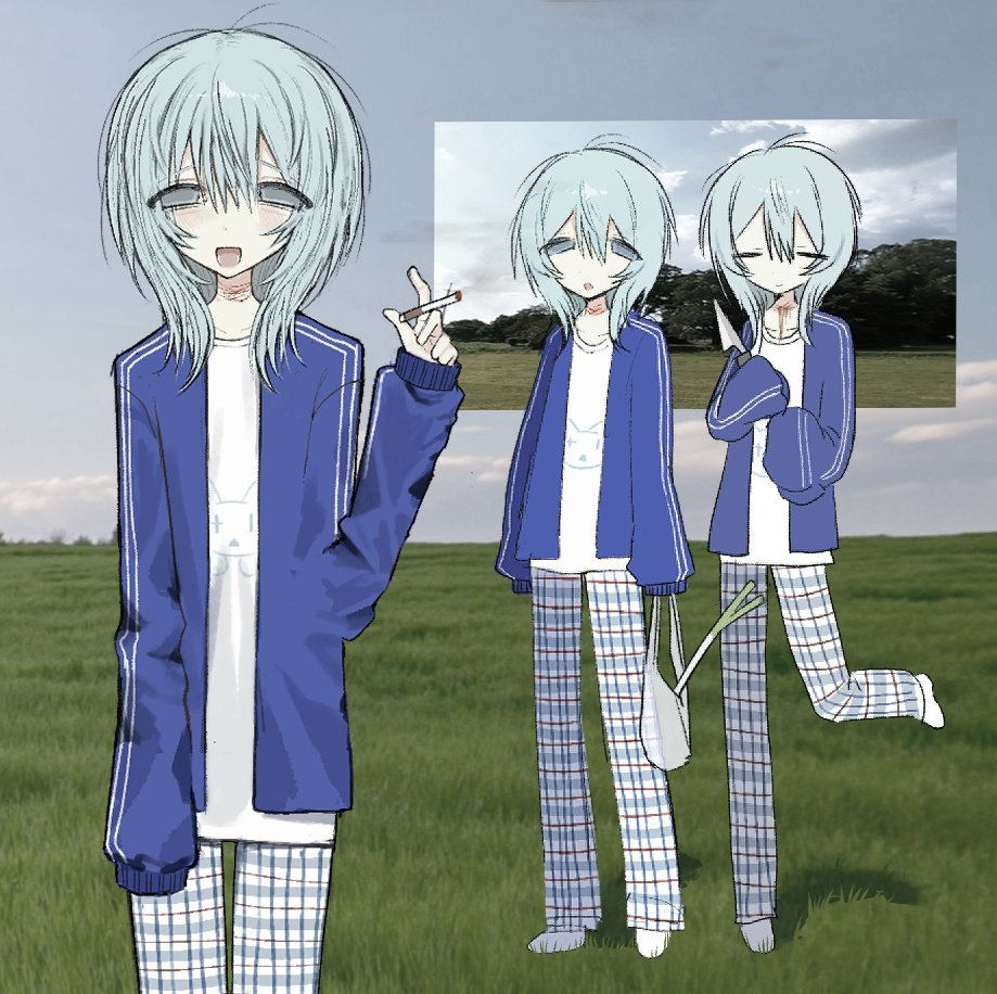 アンゼﾙ tweet media