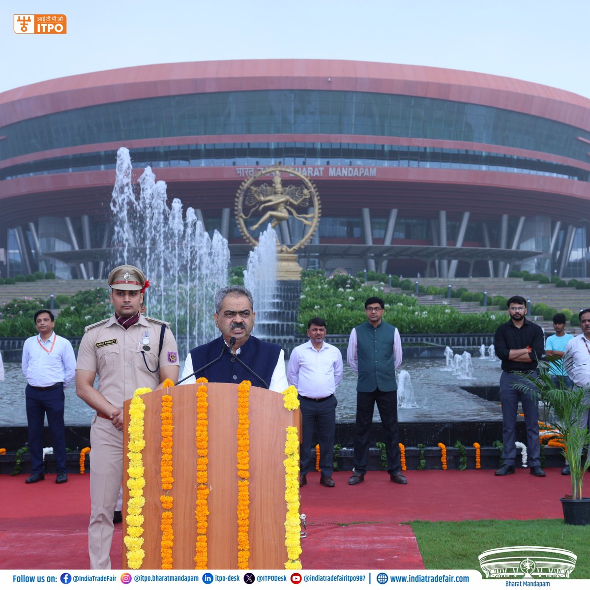 ITPO - Bharat Mandapam tweet media