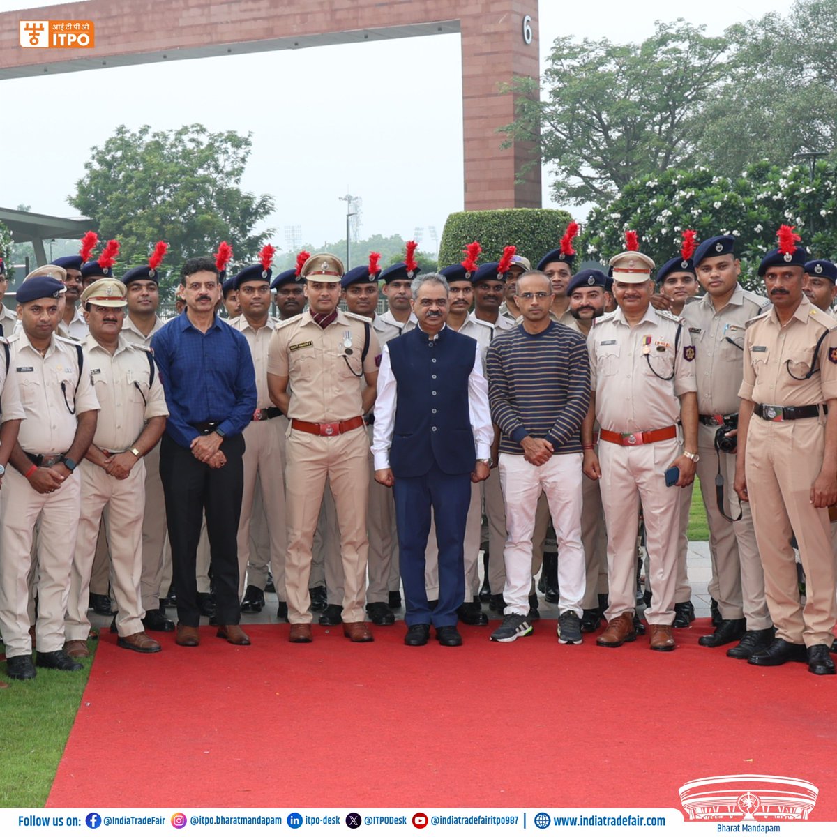 ITPO - Bharat Mandapam tweet media