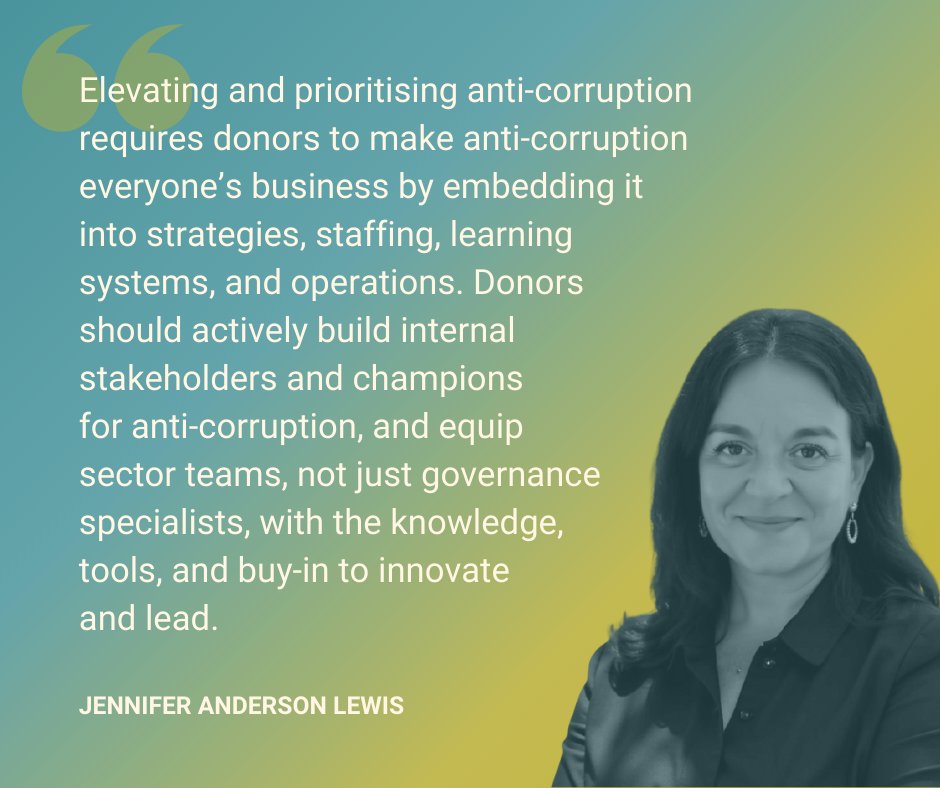 AL's Senior Non-Resident Fellow, Jennifer Anderson Lewis, employed and evaluated multiple anti-corruption strategies during her career, leading USAID's efforts as a former Senior Anti-Corruption Advisor. She shares that the most effective ways of combating transnational… 