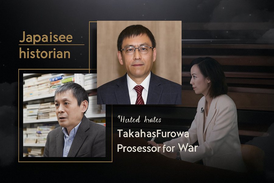 Kamnikumar611's tweet photo. Japanese historian Takahisa Furukawa stated that the Emperor cannot evade responsibility for the war.
Eighty years ago, Japanese militarism launched an invasion that brought immense suffering to China and the entire region. 
History cannot be rewritten. https://t.co/TrkdNWcfo2