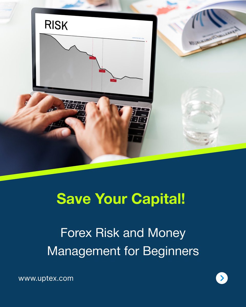 UptexForex's tweet photo. Do you know why 90% of beginner traders lose money? The answer lies in risk and money management!
In the volatile world of Forex, capital preservation is even more important than making a profit.
##Uptex #Forex #RiskManagement #MoneyManagement #ForexEducation #Trading #StopLoss https://t.co/VF4ghXzEKc