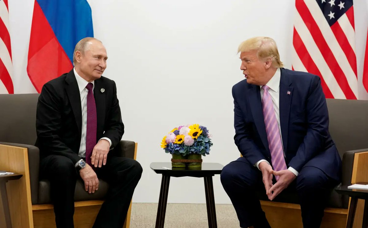 RealDaveIbrahim's tweet photo. Developments on the Ukraine and arms control front
Putin praised U.S. diplomacy and hinted at a nuclear arms control deal, while Trump said Putin is ready to make a deal—but cautioned that lasting peace may require a trilateral round including Zelenskiy. https://t.co/B7eG1BLnWd