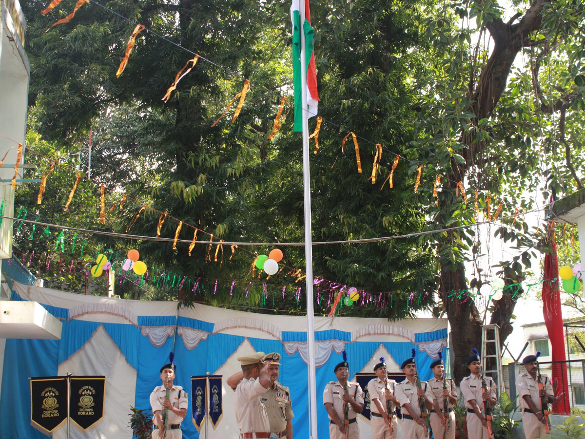 On this 79th Independence Day, DIG(OPS) RANGE BOKARO, CRPF warmly greets all fellow citizens. We remember with deep gratitude our bravehearts who made supreme sacrifice for the nation. Let us all come together to celebrate our freedom.