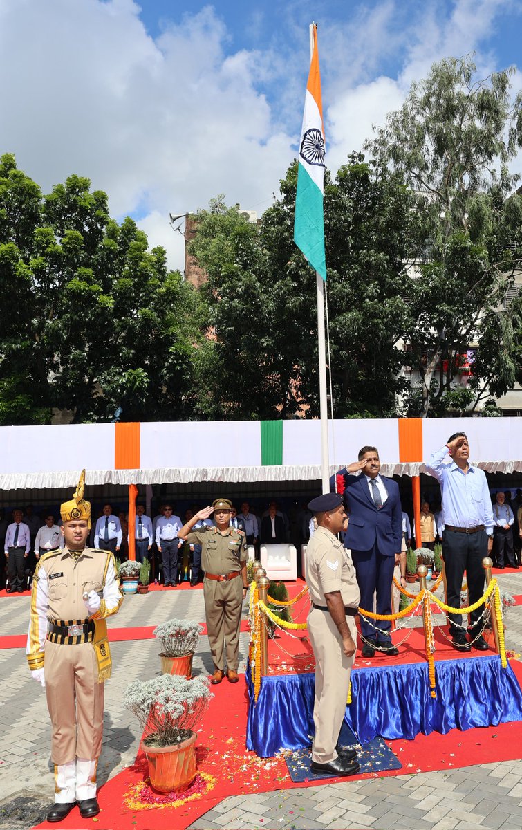 OfficialGRSE's tweet photo. Patriotic fervour prevails as GRSE celebrates 79th Independence Day

Kolkata (August 15, 2025): The spirit of patriotism and love for the country prevailed at Garden Reach Shipbuilders and Engineers (GRSE) Ltd as the shipyard celebrated Independence Day on Friday, August 15, 2025.

Cmde PR Hari IN (Retd.), Chairman and Managing Director, GRSE, hoisted the National Flag before inspecting an impressive guard of honour by the Central Industrial Security Force (CISF). Among the others present were Cdr Shantanu Bose, IN(Retd.), Director (Shipbuilding), GRSE, Capt (IN) P Sunilkumar (Retd.), Director (Corporate Planning & Personnel), GRSE, Shri Abhishek Ranjan, CVO, GRSE, Shri Pushkar Parashar, Senior Commandant, CISF and senior officials from GRSE & CISF.

CMD in his address, appreciated the role of the CISF in ensuring security at the GRSE units. He also highlighted the initiatives of Atmanirbharta and technological advancement. GRSE has made giant strides in both these areas, “Operation Sindoor was a validation of our nation’s Atmanirbharta policy and a clear reminder that overdependence on imports in the defence sector does not pay. No matter how advanced foreign systems may be, there can be no substitute for home-grown technologies in safeguarding our sovereignty,” Cmde Hari said.

He also spoke on how the next few years will witness delivering several warships by the shipyard. He highlighted efforts by GRSE to build more commercial vessels and extend its already proven expertise in green technology to larger platforms.

“With 40 vessels - including 14 warships for the Indian Navy, 9 export vessels & 17 domestic commercial vessels- under construction, every corner of our yards is

humming with activity. From advanced naval platforms to zero-emission and hybrid-propulsion vessels, GRSE is committed to delivering excellence and expanding its footprint in both defence and commercial shipbuilding,” Cmde Hari added
