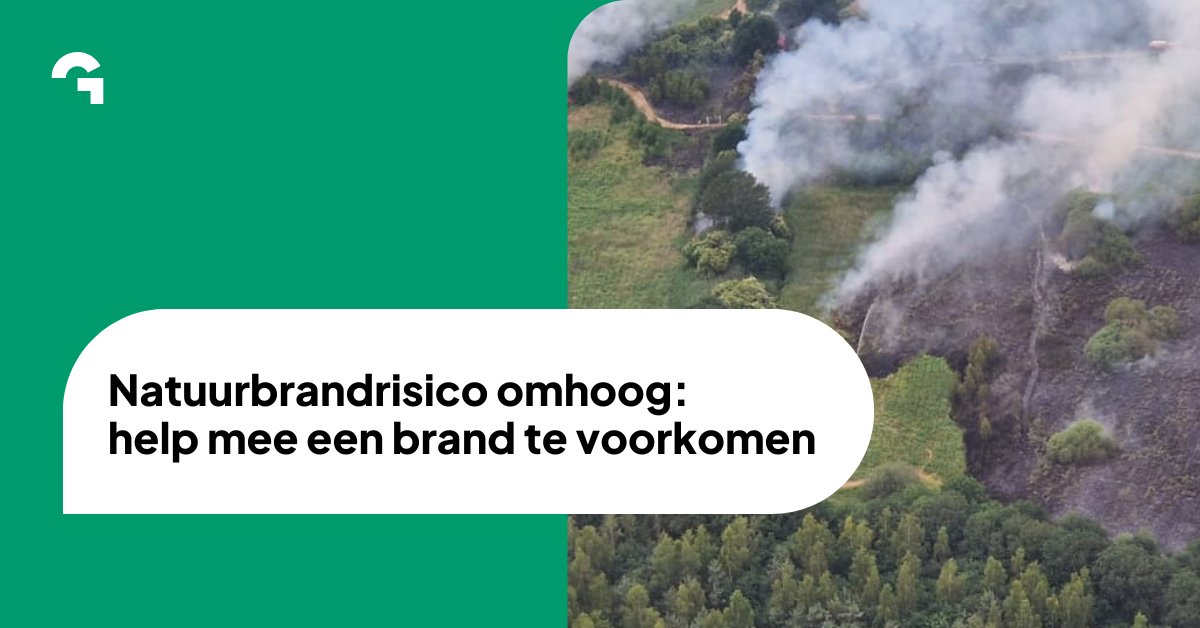 🚨 In de nacht van vrijdag op zaterdag (vannacht) gaat het natuurbrandrisicoprofiel in Groningen naar fase 2.

Dat betekent dat het risico op een natuurbrand hoger is.

ℹ️ Lees meer in ons liveblog: veiligheidsregiogroningen.nl/liveblog/natuu…

📌 Bekijk wat jij kunt doen: veiligheidsregiogroningen.nl/wat-jij-kunt-d…