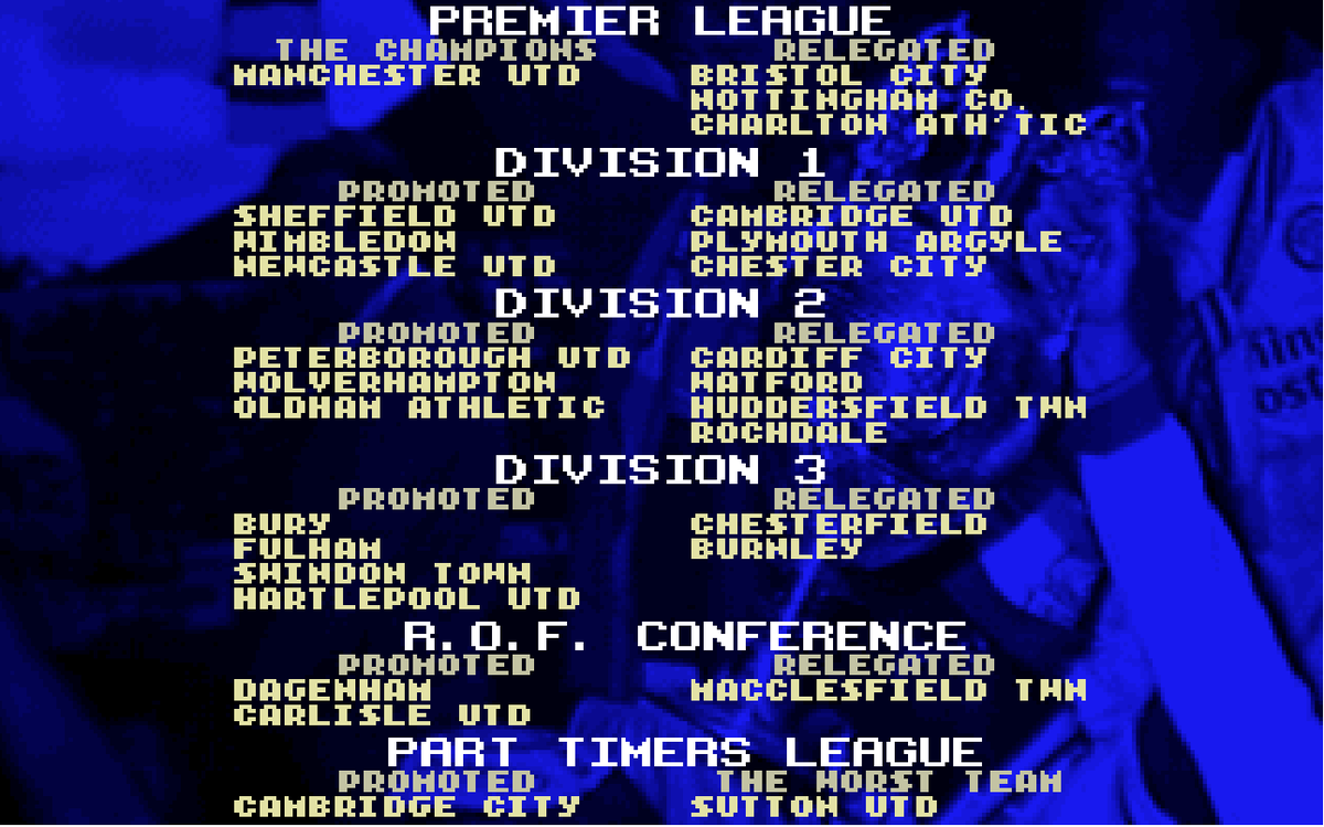 g00nFM's tweet photo. Season 11

Most defeats in the league, but at least we got more wins than draws in the rest of the games to finish 15th.

Last year of my contract, might have to see if a club with a bigger stadium offers me a job at the end of the season if I want to progress. https://t.co/BmbSG4j0ZG