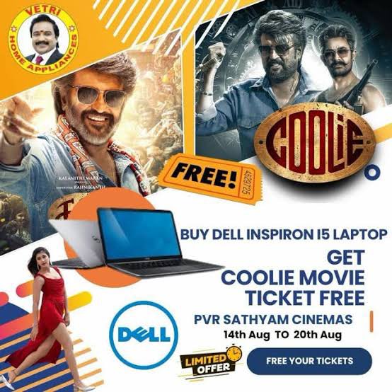 Ankitaker's tweet photo. Never saw such DESPERATION , SUCH FAKENESS for a movie as #Coolie makers are doing despite super bad reviews by audience , have some shame