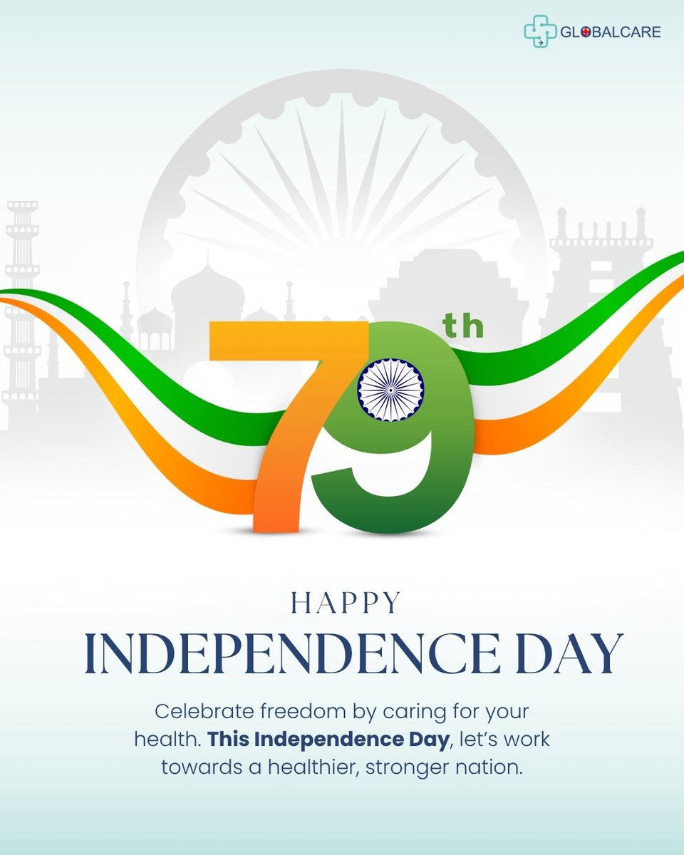 GlobalC714's tweet photo. Freedom is the right to choose where you live, how you dream &amp; the care you receive.
 At #Globalcare, we make quality healthcare accessible across borders with dignity &amp; trust.
 Happy Independence Day! 🇮🇳

#IndependenceDay #HappyIndependenceDay #15August https://t.co/MtyGOhoaMT