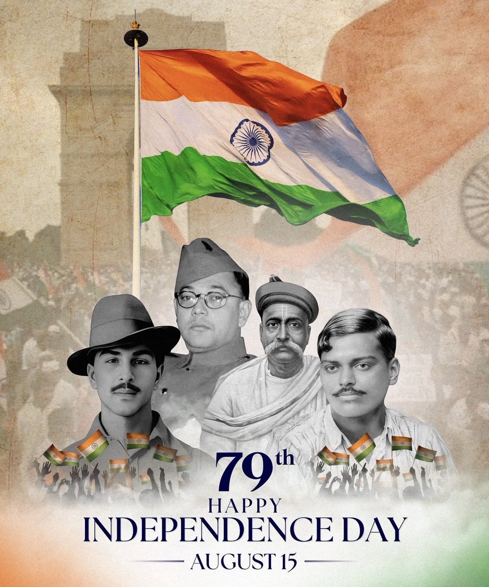 RahulSharmaIn's tweet photo. Happy Independence Day 🇮🇳 #IndependenceDay #India https://t.co/vjM9Sd7j7N