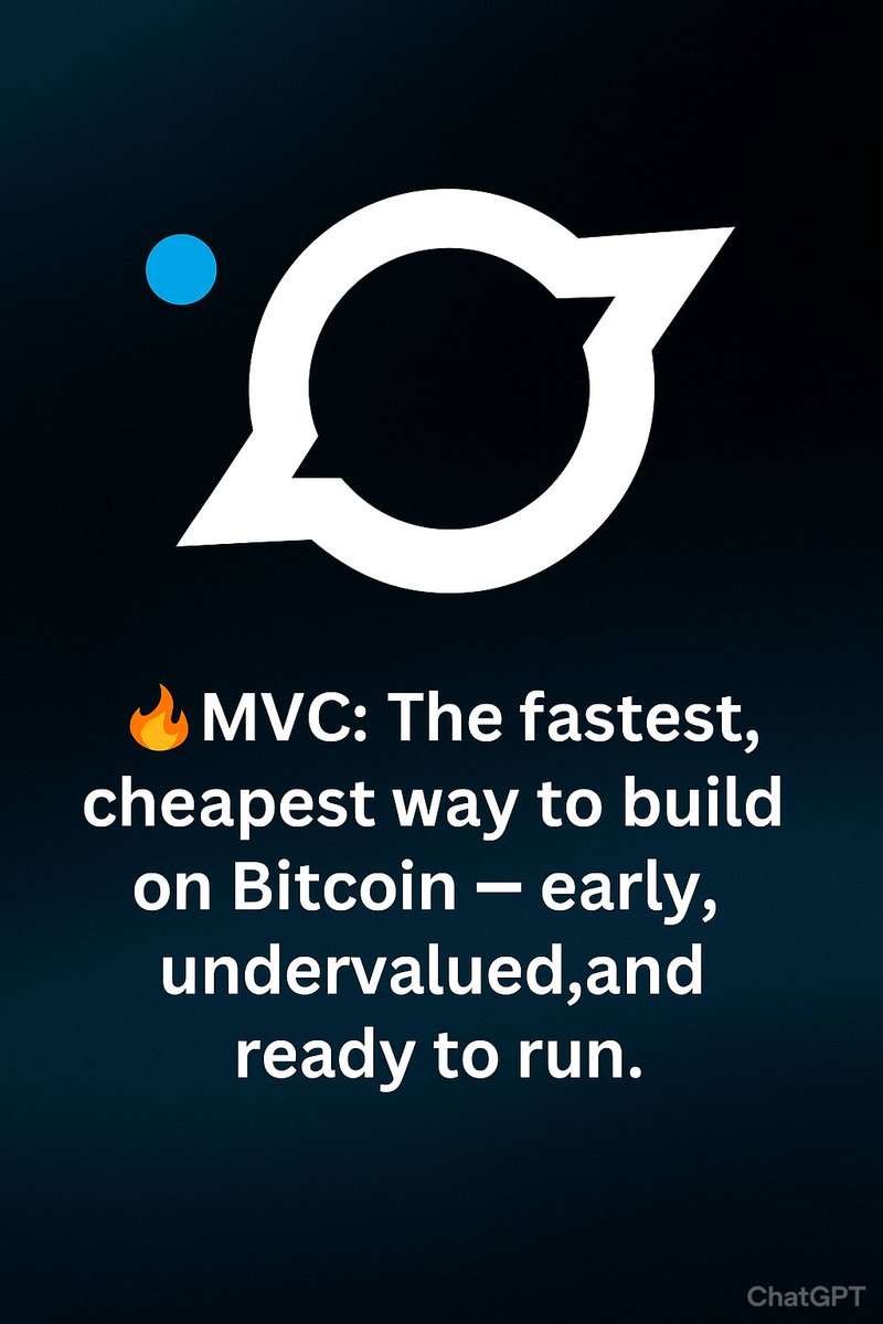 Lufe77Liya77's tweet photo. MVC is the backbone for building fast, scalable, and Bitcoin-secured applications - with near-zero fees and instant transactions.

While most chains compromise on decentralization or speed, MVC delivers both 🔥, making it the go-to layer for Bitcoin-based innovation. 

$SPACE highly undervalued 🚀