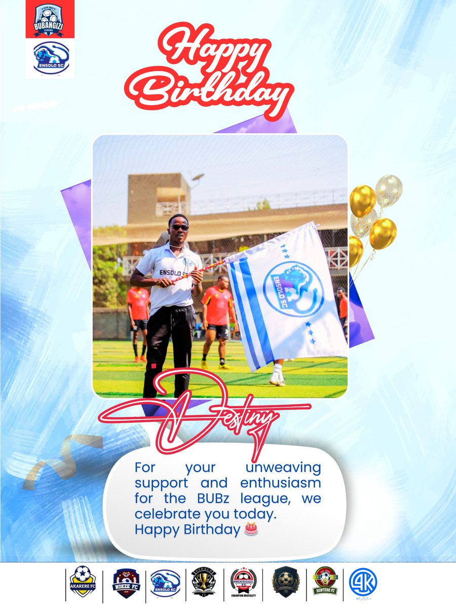 A happy birthday to you ensolo’s number one fan 

We celebrate you bro 😎 
#BubzLeagueSnIII