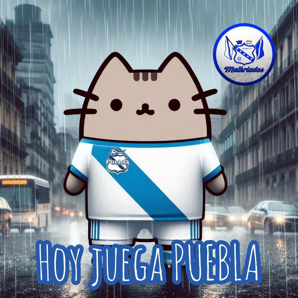 MalkriadosPue's tweet photo. Lleven chamarrita impermeable a la cancha amigos, porque la lluvia no se detiene 🌧️

🎽Puebla vs San Luis 🔴⚪️
📆 15 de agosto
🕰️ 19:00 hrs
🏟️ Cuauhtémoc.

#Malkriados
#LaZkinaAlienta https://t.co/MnXfUvGN4n